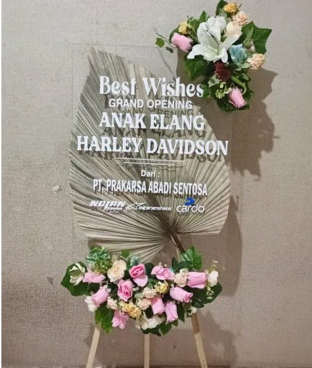 Papan Akrilik Ucapan Grand Opening Aceh Jaya